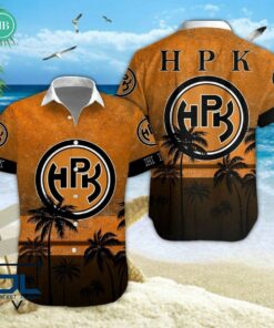 HPK Hameenlinnan Palm Tree Hawaiian Shirt