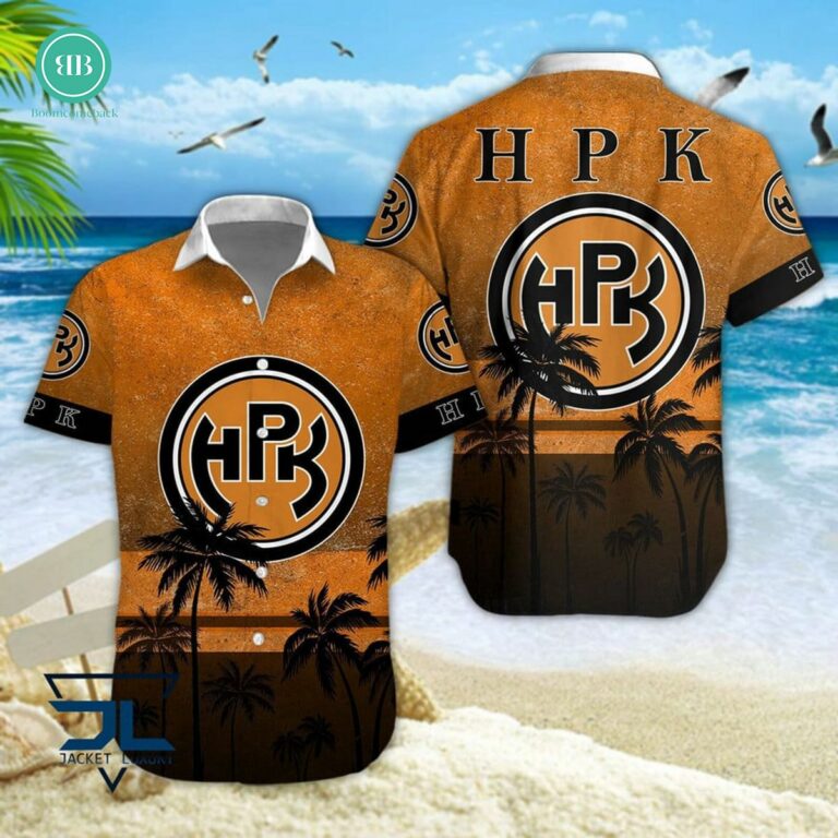 HPK Hameenlinnan Palm Tree Hawaiian Shirt