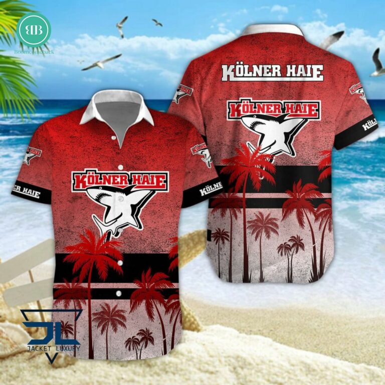 Kolner Haie Palm Tree Hawaiian Shirt