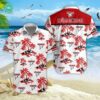 Iserlohn Roosters Palm Tree Island Hawaiian Shirt