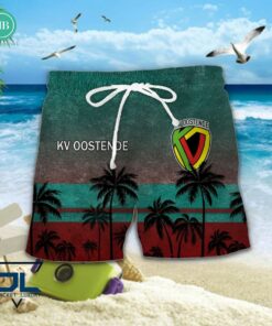 KV Oostende Palm Tree Hawaiian Shirt