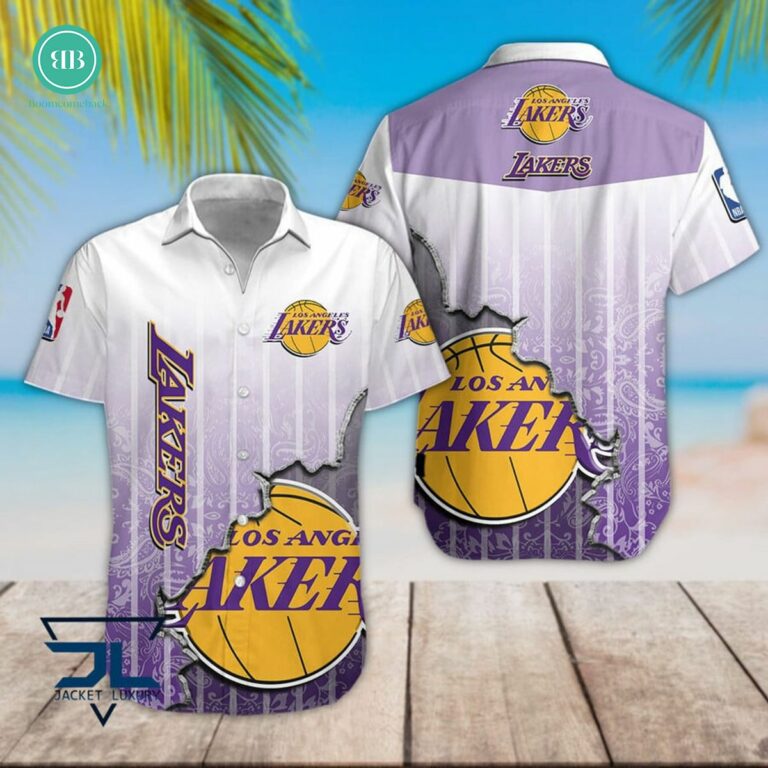 Los Angeles Lakers Mandala Hawaiian Shirt