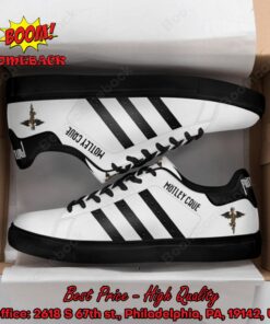 motley crue band black stripes adidas stan smith shoes 3 N4KT3