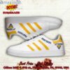 NCAA Pittsburgh Panthers Blue Stripes Adidas Stan Smith Shoes