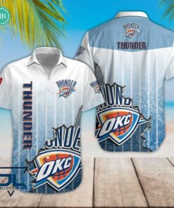 Oklahoma City Thunder Mandala Hawaiian Shirt