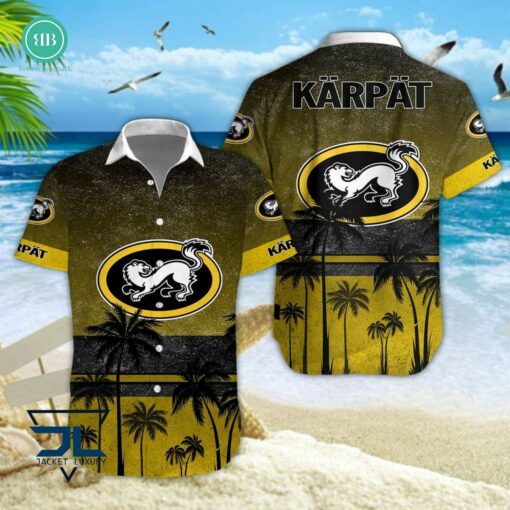 Oulun Karpat Palm Tree Hawaiian Shirt