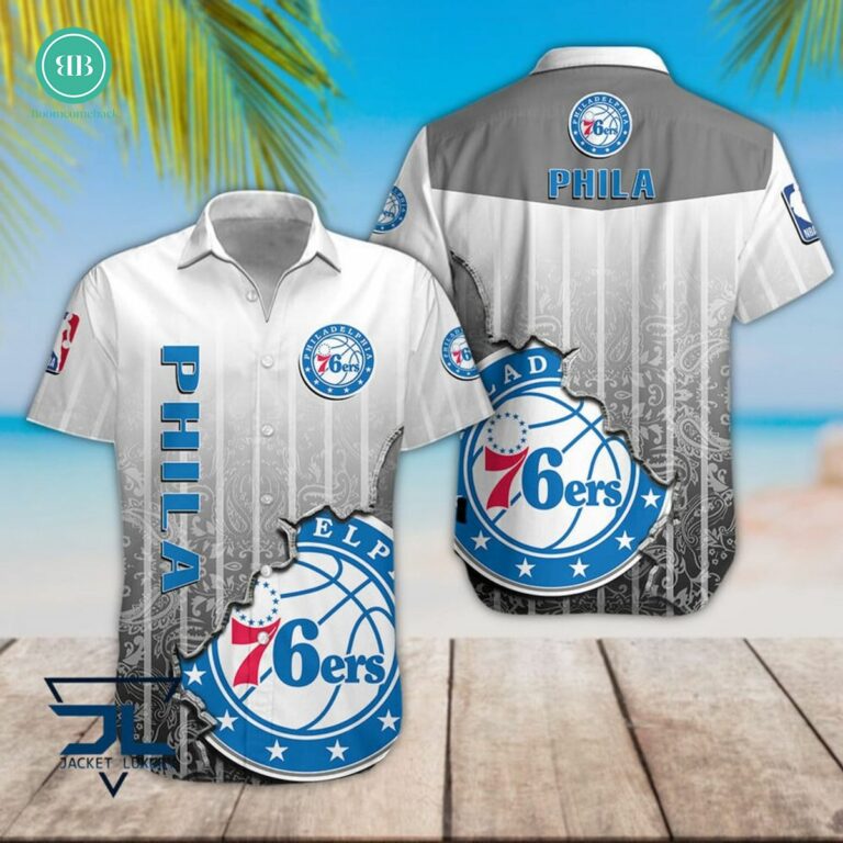 Philadelphia 76ers Mandala Hawaiian Shirt