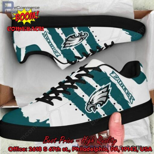 Philadelphia Eagles NFL Adidas Stan Smith Shoes