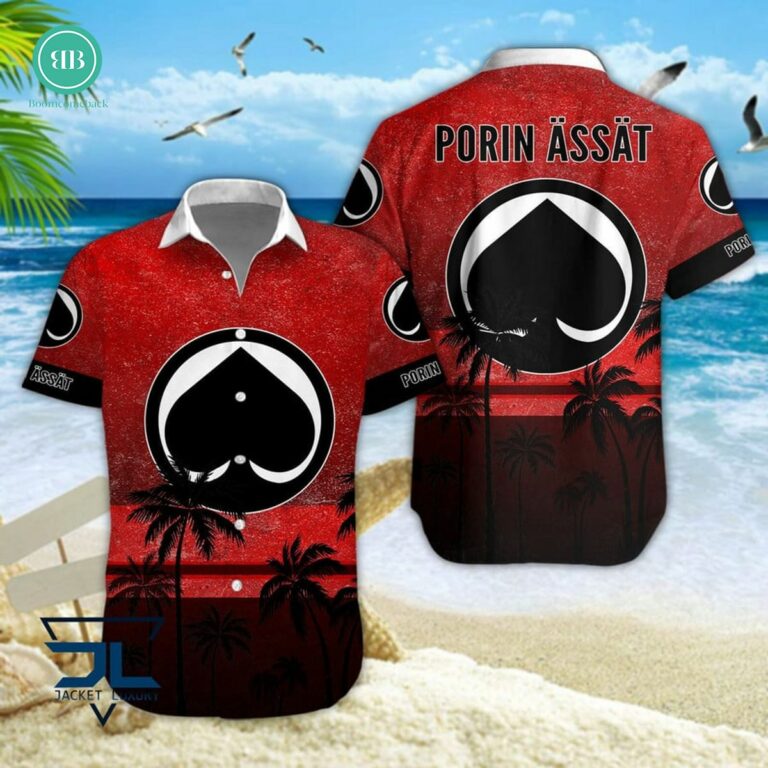 Porin Assat Palm Tree Hawaiian Shirt