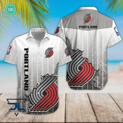 Portland Trail Blazers Mandala Hawaiian Shirt