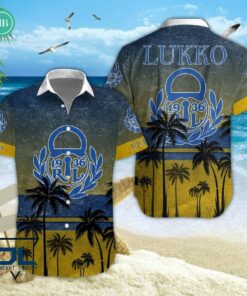 Rauman Lukko Palm Tree Hawaiian Shirt