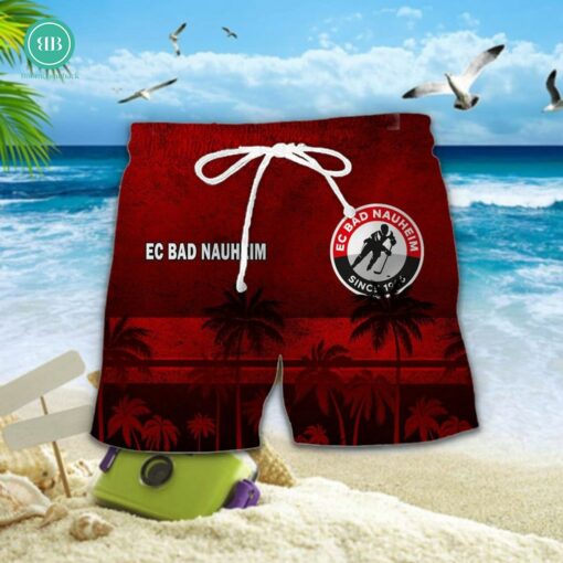 Rote Teufel Bad Nauheim Palm Tree Hawaiian Shirt