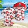 Rote Teufel Bad Nauheim Palm Tree Hawaiian Shirt