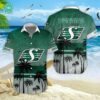 Plymouth Argyle FC Tropical Flower Hawaiian Shirt