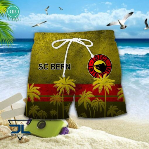 SC Bern Palm Tree Hawaiian Shirt