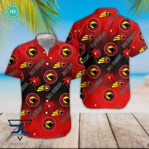 SC Bern Tropical Leaves Coconut Tree Hawaiian Shirt