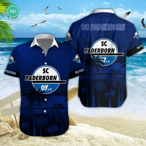 SC Paderborn 07 Palm Tree Hawaiian Shirt