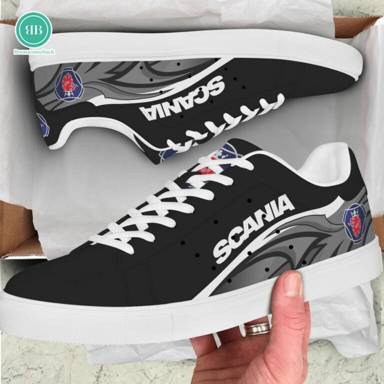 Scania Black Adidas Stan Smith Shoes