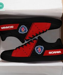 Scania Red Black Adidas Stan Smith Shoes