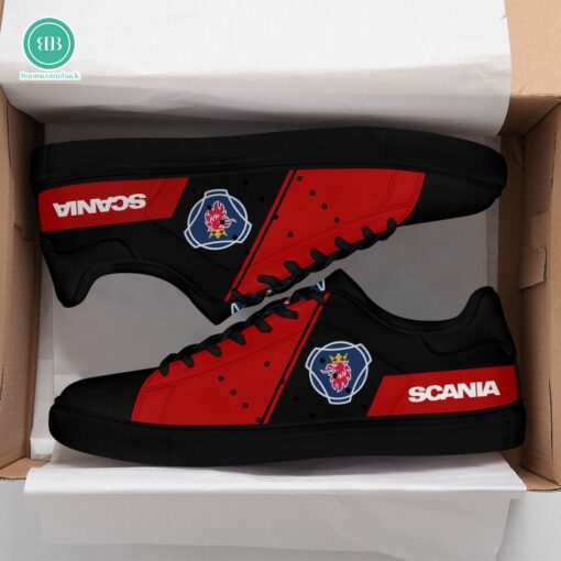 Scania Red Black Adidas Stan Smith Shoes