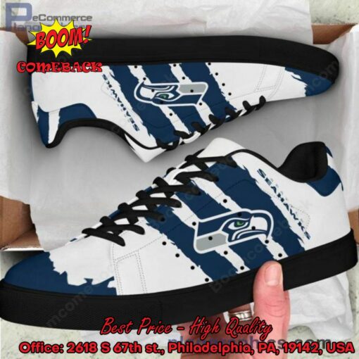 Seattle Seahawks NFL Adidas Stan Smith Shoes