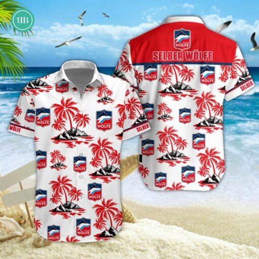 Selber Wolfe Palm Tree Island Hawaiian Shirt