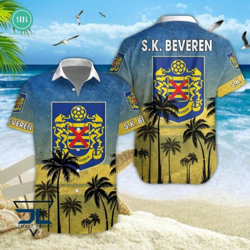 SK Beveren Palm Tree Hawaiian Shirt