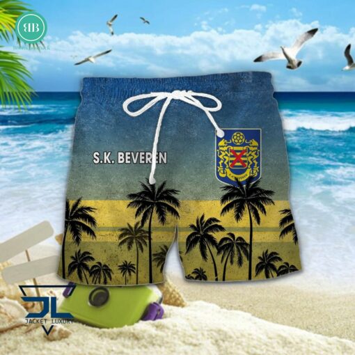 SK Beveren Palm Tree Hawaiian Shirt