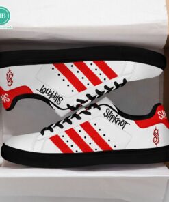 Slipknot Heavy Metal Band Red Stripes Adidas Stan Smith Shoes