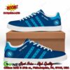 West Ham United FC Blue And Red Stripes Adidas Stan Smith Shoes