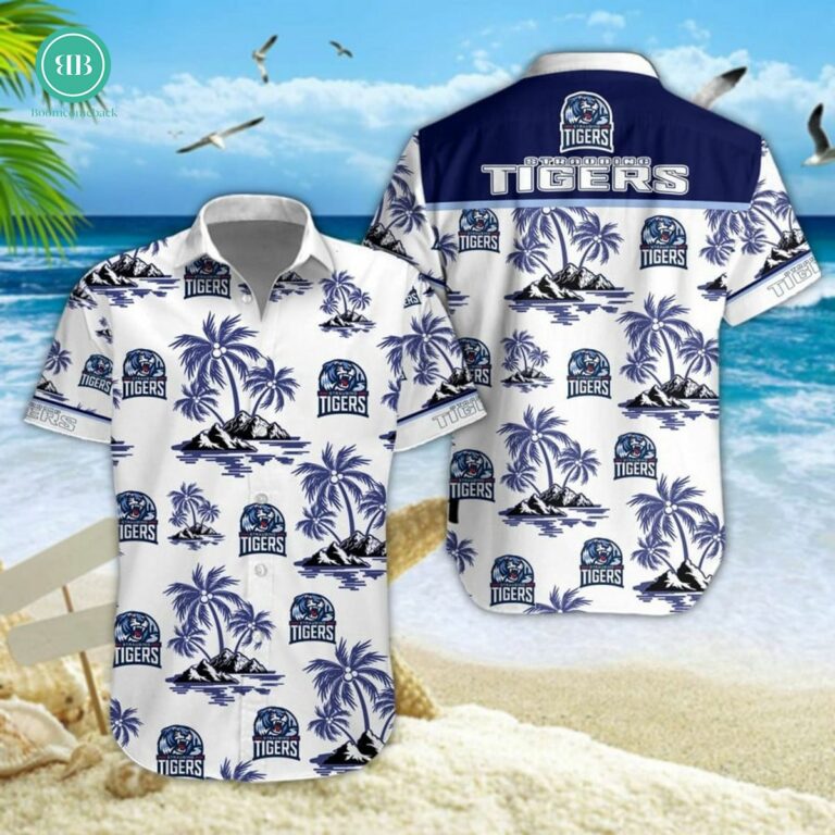 Straubing Tigers Palm Tree Island Hawaiian Shirt