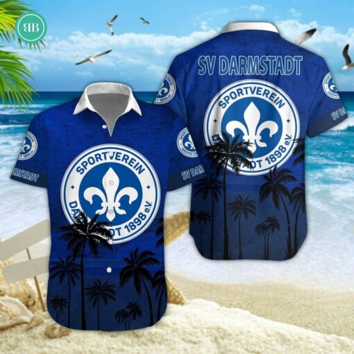SV Darmstadt 98 Palm Tree Hawaiian Shirt