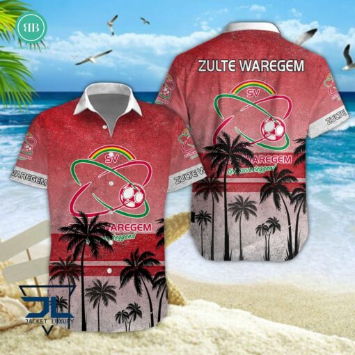 SV Zulte Waregem Palm Tree Hawaiian Shirt