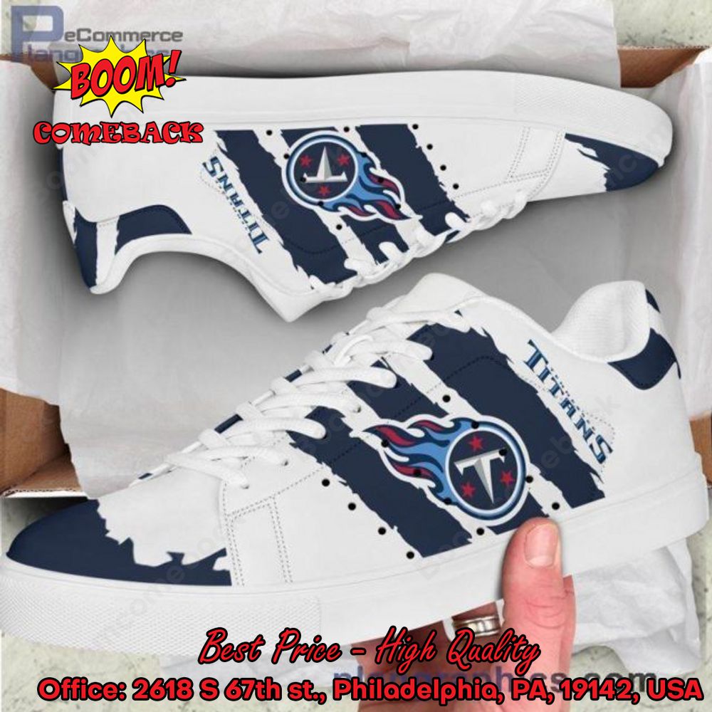 Tennessee Titans NFL Adidas Stan Smith Shoes