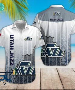 Utah Jazz Mandala Hawaiian Shirt