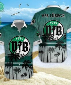 VfB Lubeck Palm Tree Hawaiian Shirt