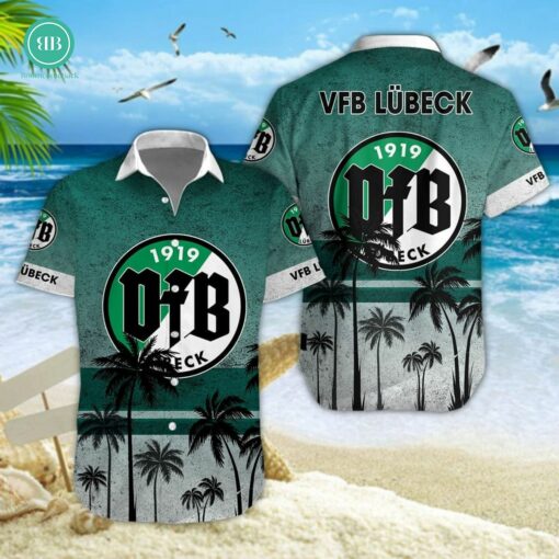 VfB Lubeck Palm Tree Hawaiian Shirt