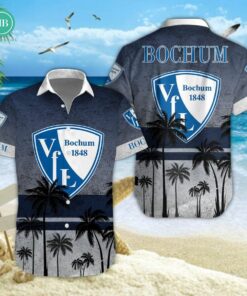 VfL Bochum Palm Tree Hawaiian Shirt
