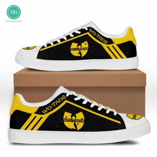 Wu-Tang Clan Yellow Adidas Stan Smith Shoes