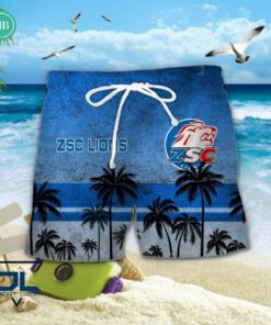 ZSC Lions Palm Tree Hawaiian Shirt