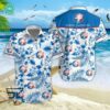 SCL Tigers Tropical Floral Hawaiian Shirt