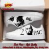 2Pac Thug Life Black Stripes Adidas Stan Smith Shoes