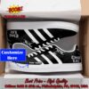 6ix9ine Pink Yellow Red Stripes Personalized Name Adidas Stan Smith Shoes