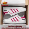 ABBA Dancing Queen Pink Stripes Style 2 Adidas Stan Smith Shoes