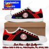 ACDC Personalized Name Black Blue Adidas Stan Smith Shoes