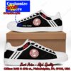 ACDC Personalized Name White Adidas Stan Smith Shoes