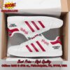 Aerosmith Red Stripes Style 2 Adidas Stan Smith Shoes