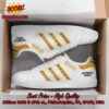 Aerosmith Yellow Stripes Style 2 Adidas Stan Smith Shoes