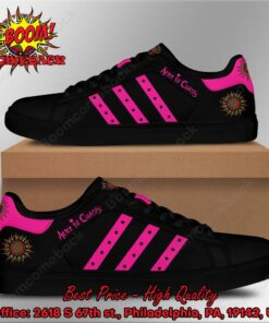 alice in chains pink stripes adidas stan smith shoes 3 LzxVx