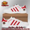 Alice In Chains Red Stripes Style 2 Adidas Stan Smith Shoes